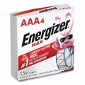 Energizer MAX AAA Alkaline Batteries 1.5 V, 4PK E92PK